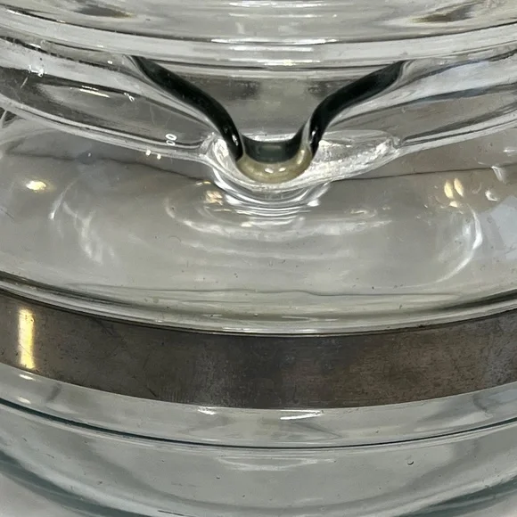 Retro MCM Pyrex Flameware 7756-C-A-3 Glass Tea Pot With Lid Cup Made In USA - Picture 8 of 16